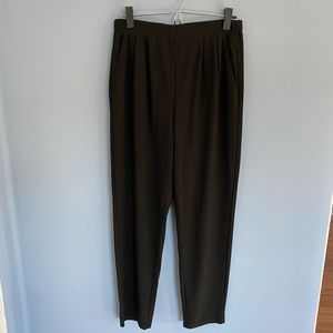 Leith Black High Waisted Trousers